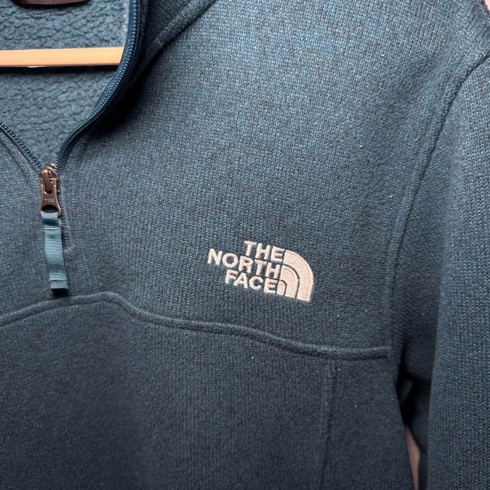 The North Face Blue Fleece Jacket - Picture 3 of 5